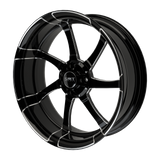 Imitator Harley Trike Black Double Cut Wheels
