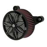 Infinity Air Cleaner in black double cut