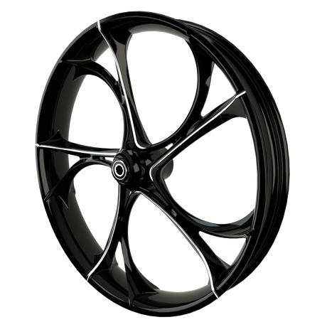 Intrepid 3D Indian Black Double Cut Wheels