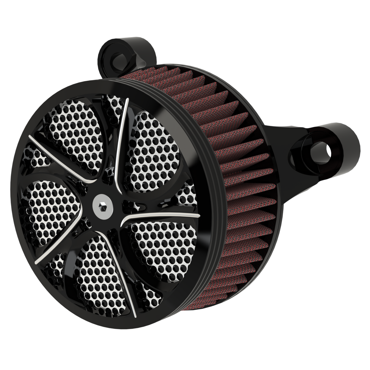 Intrepid Air Cleaner in Black Contrast Cut