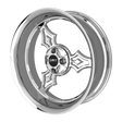 Iron Trinity Harley Trike Chrome Wheels
