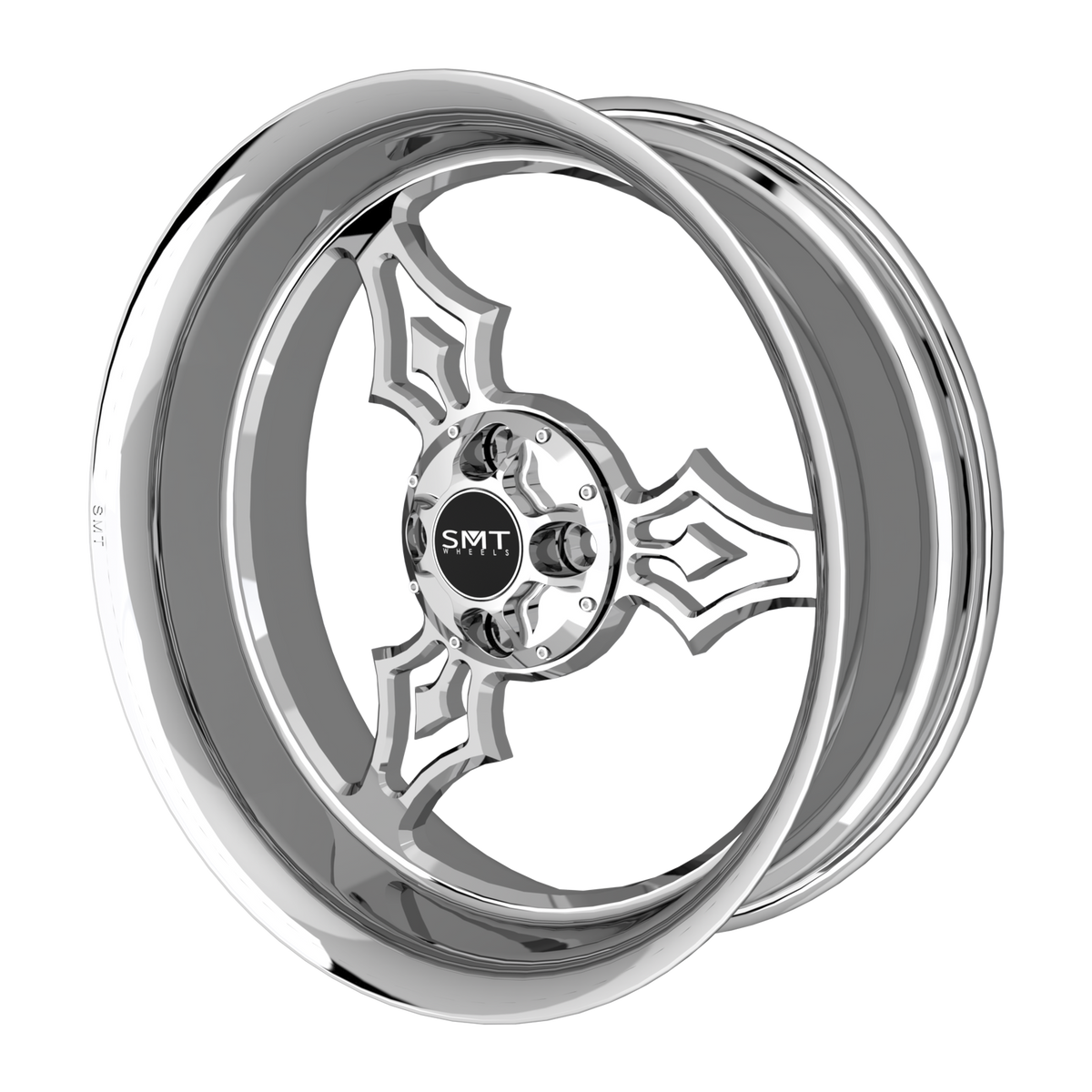 Iron Trinity Harley Trike Chrome Wheels