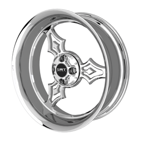Iron Trinity Harley Trike Chrome Wheels