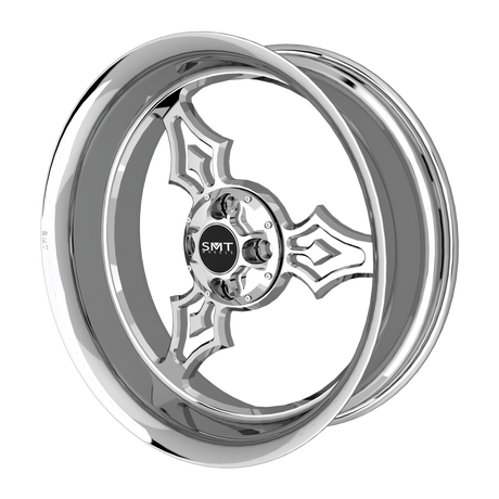 Iron Trinity Harley Trike Chrome Wheels