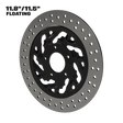 Kraken 11" Floating Rotor in Black