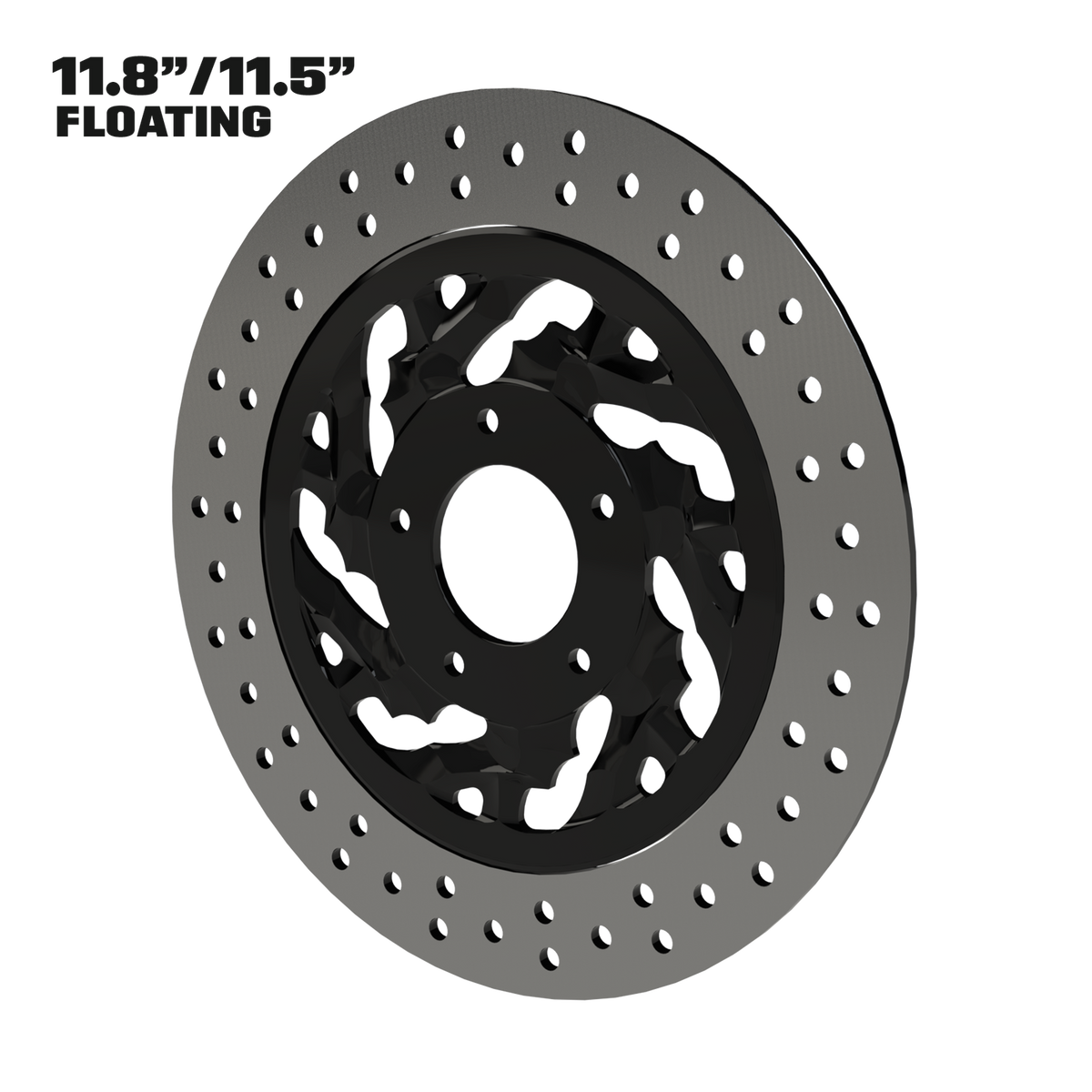 Kraken 11" Floating Rotor in Black