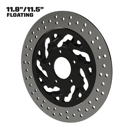 Kraken 11" Floating Rotor in Black