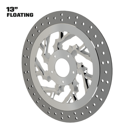 Kraken 13" Floating Rotor in Polished
