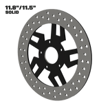 Kryptec 11" solid rotor in black