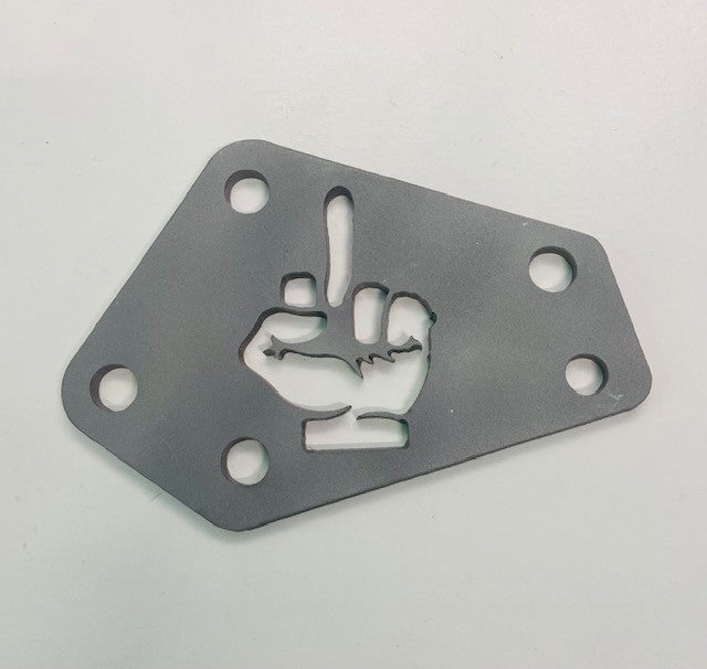 Curly's Inc Kickstand Delete Plate – 2009 and Up Touring
