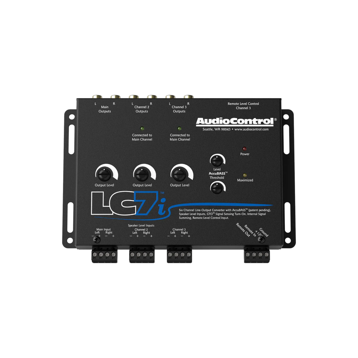 AudioControl LC7i 6-Channel Line Output Converter w/AccuBASS