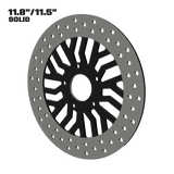Legacy 11" solid rotor in black