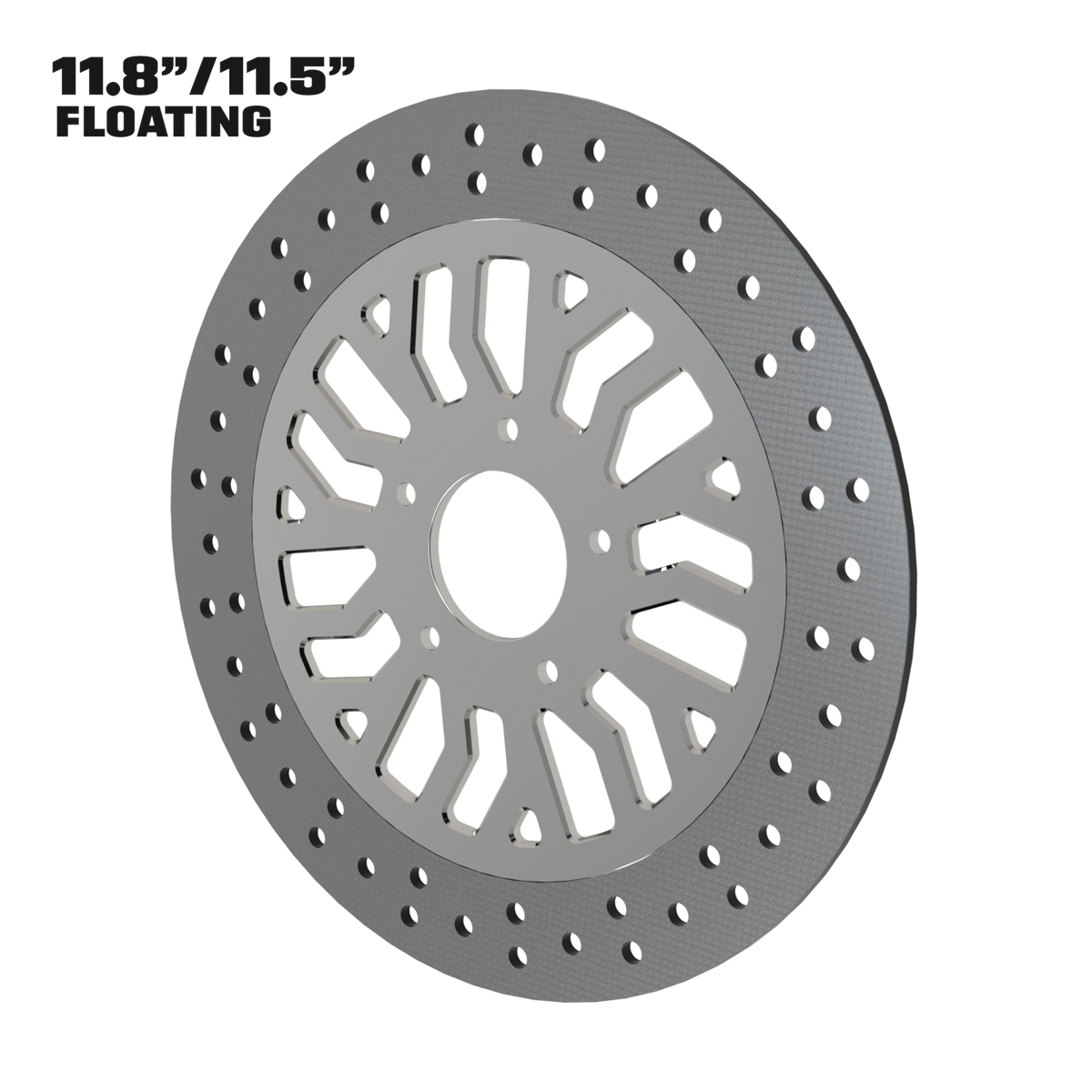 Legacy 11" floating rotor in polished