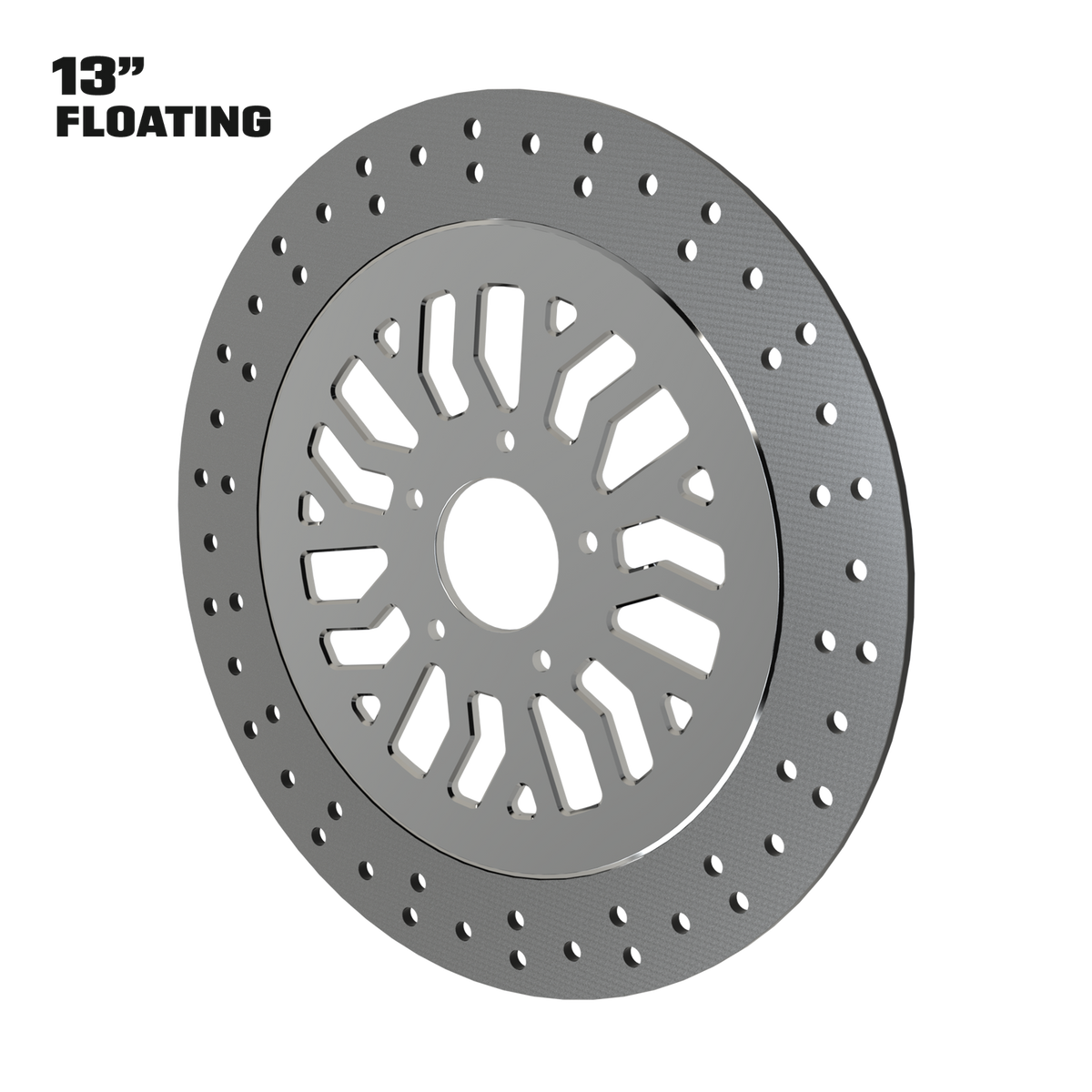 Legacy 13" floating rotor in polished