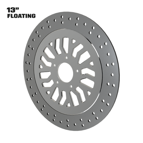 Legacy 13" floating rotor in polished