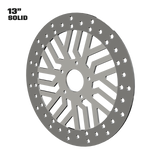 Legacy 11" solid rotor in polished
