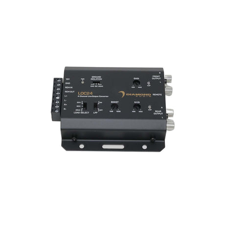 Diamond Audio 4-Channel LOC Series Line-Output Converter (2 In/4 Out) - LOC24