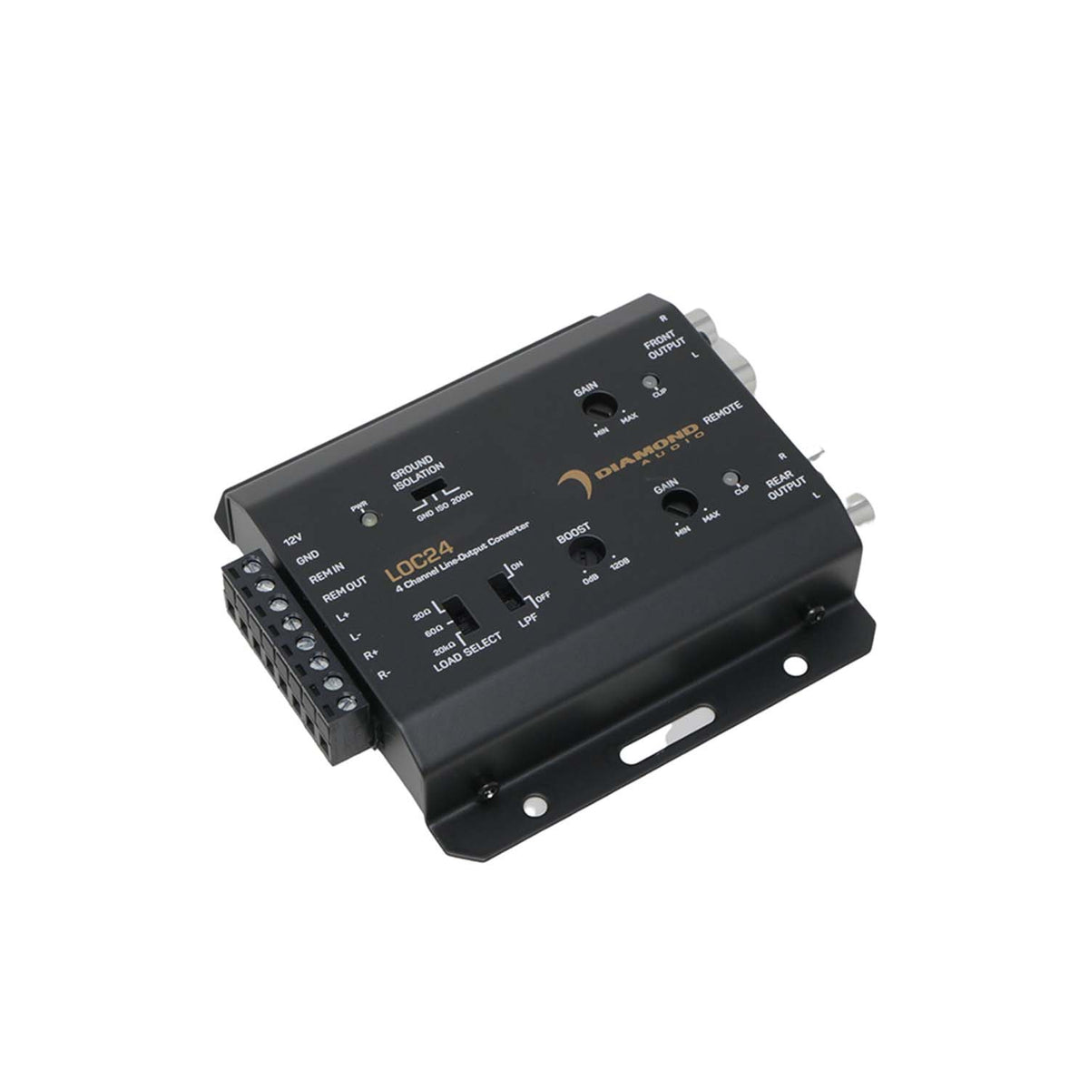Diamond Audio 4-Channel LOC Series Line-Output Converter (2 In/4 Out) - LOC24