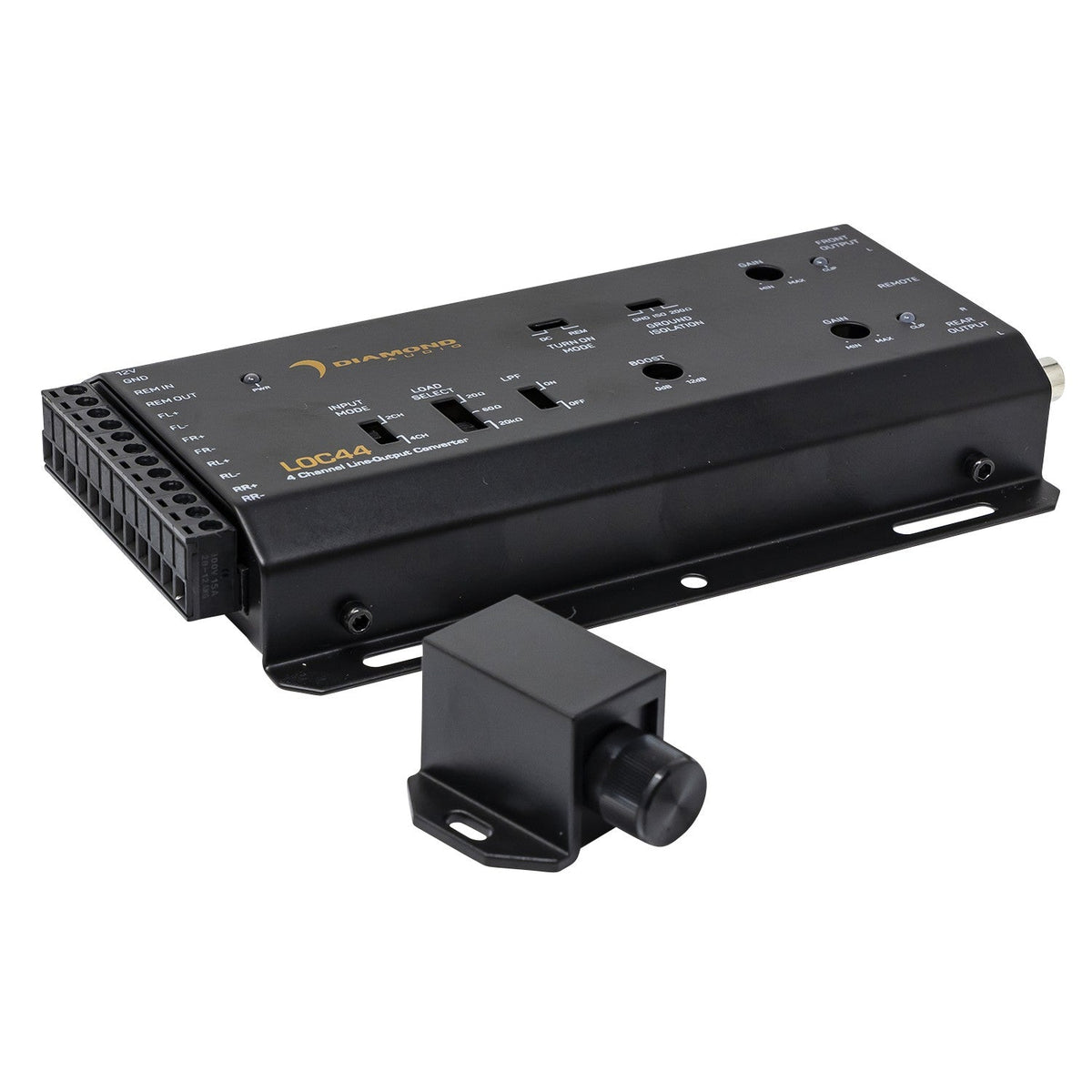 Diamond Audio 4-Channel LOC Series Line-Output Converter (4 In/4 Out) - LOC44