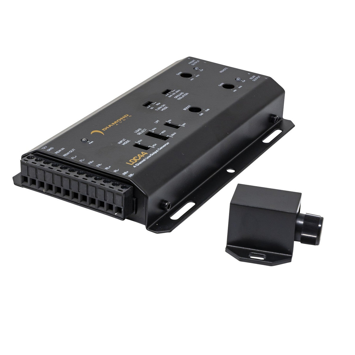 Diamond Audio 4-Channel LOC Series Line-Output Converter (4 In/4 Out) - LOC44