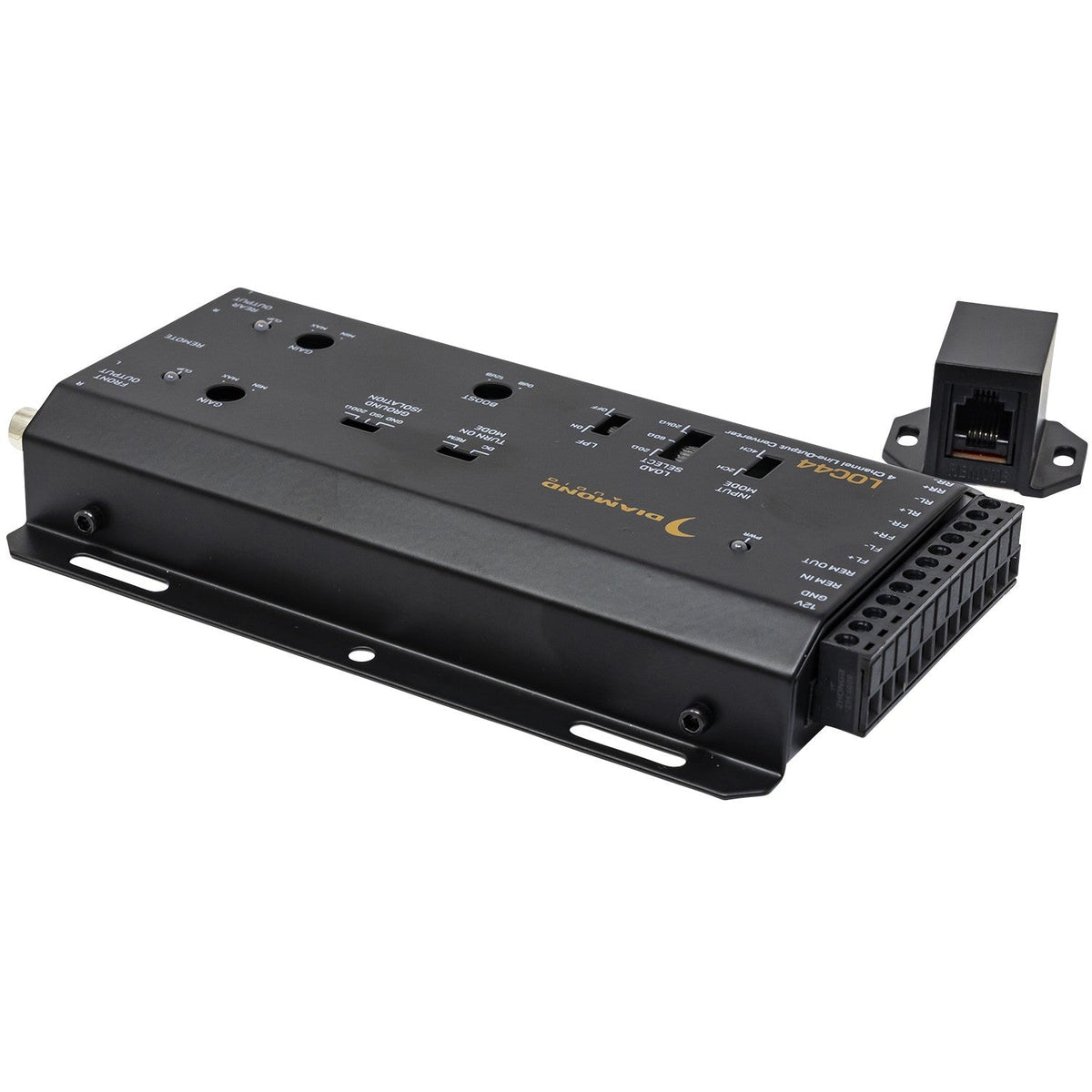 Diamond Audio 4-Channel LOC Series Line-Output Converter (4 In/4 Out) - LOC44