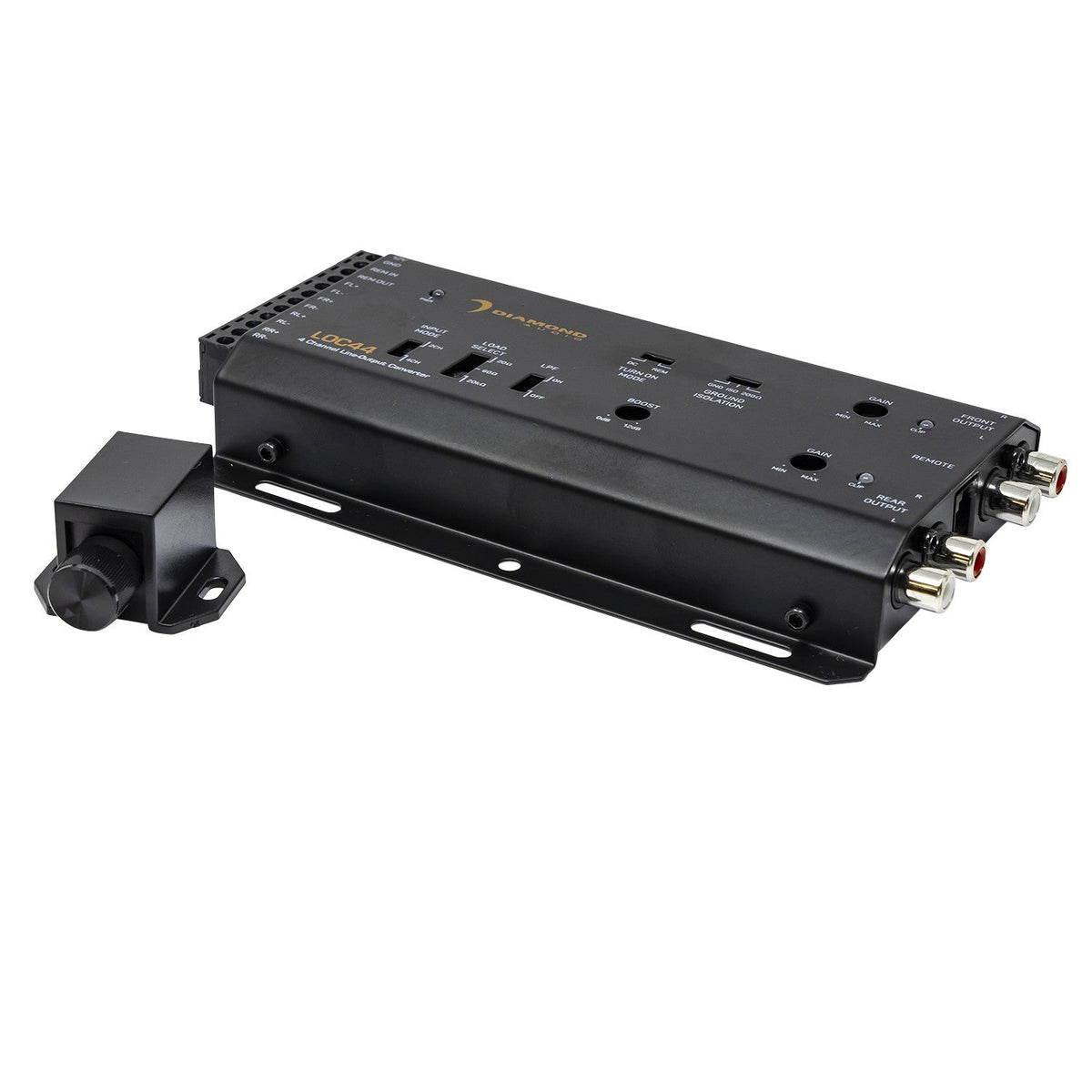 Diamond Audio 4-Channel LOC Series Line-Output Converter (4 In/4 Out) - LOC44