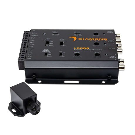 Diamond Audio 6-Channel LOC Series Line-Output Converter (6 In/6 Out) - LOC66