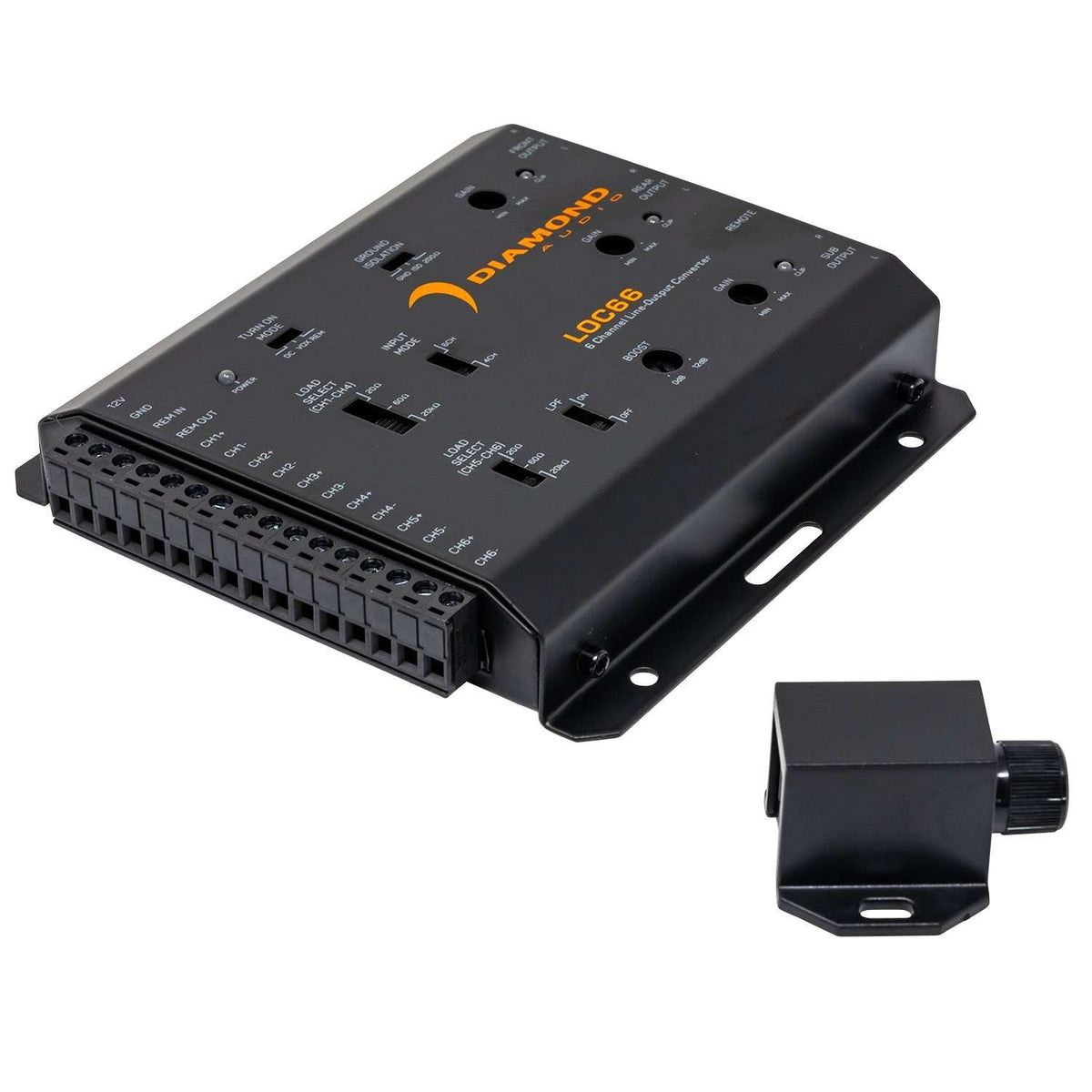 Diamond Audio 6-Channel LOC Series Line-Output Converter (6 In/6 Out) - LOC66