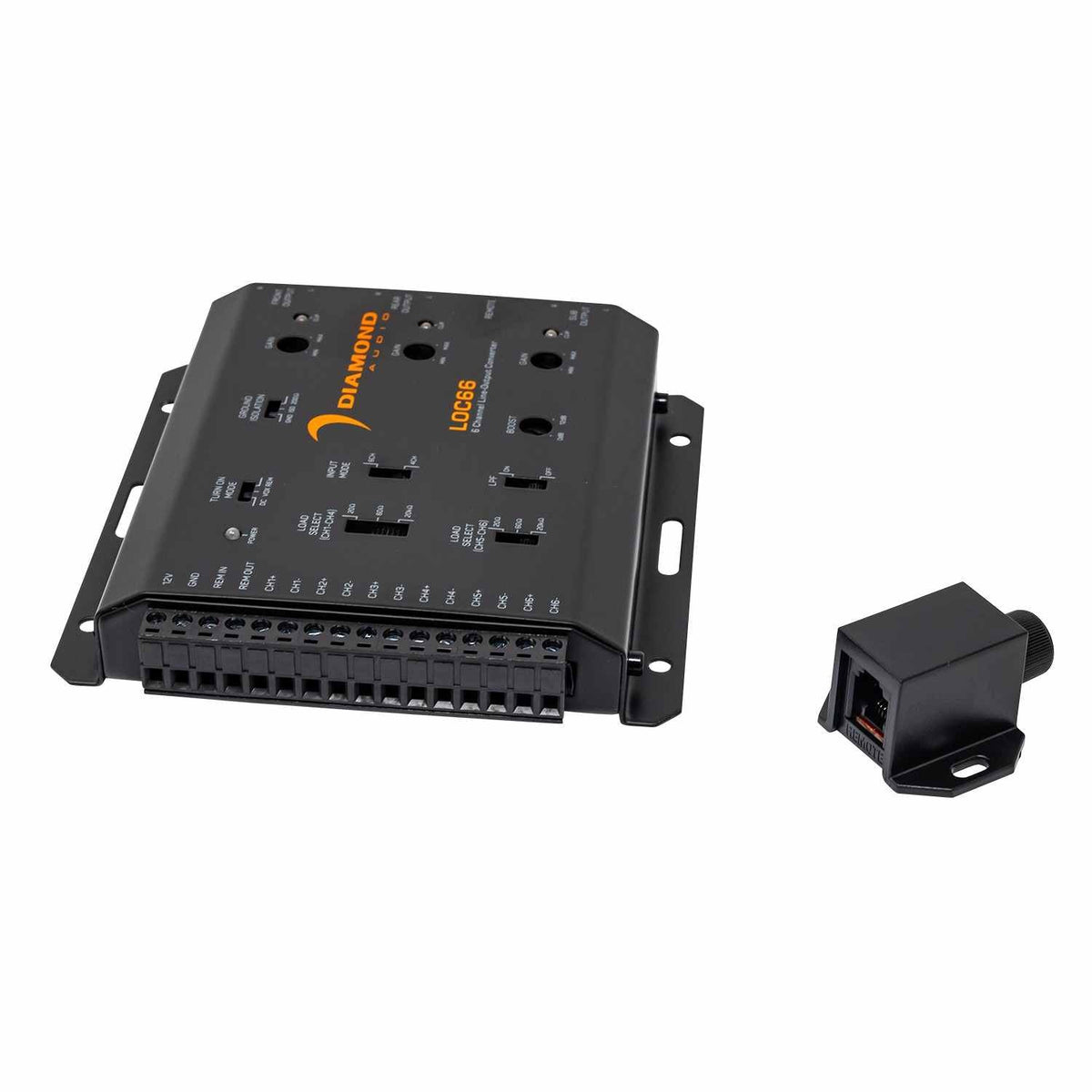 Diamond Audio 6-Channel LOC Series Line-Output Converter (6 In/6 Out) - LOC66