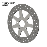 Lucky 7 11" solid rotor in polished
