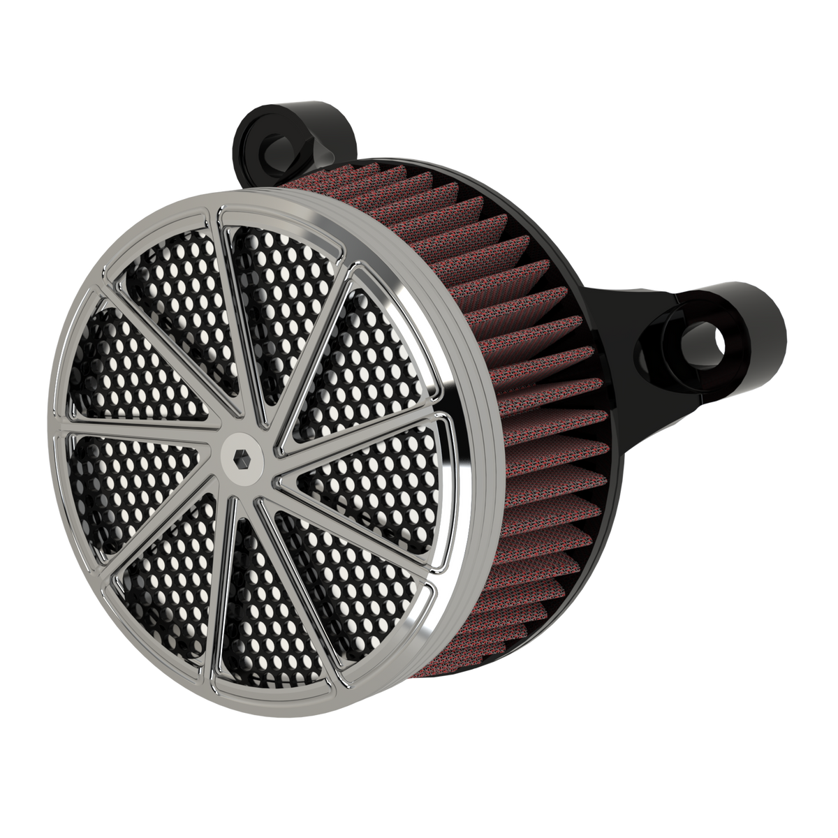Lutzka Edition air cleaner in chrome