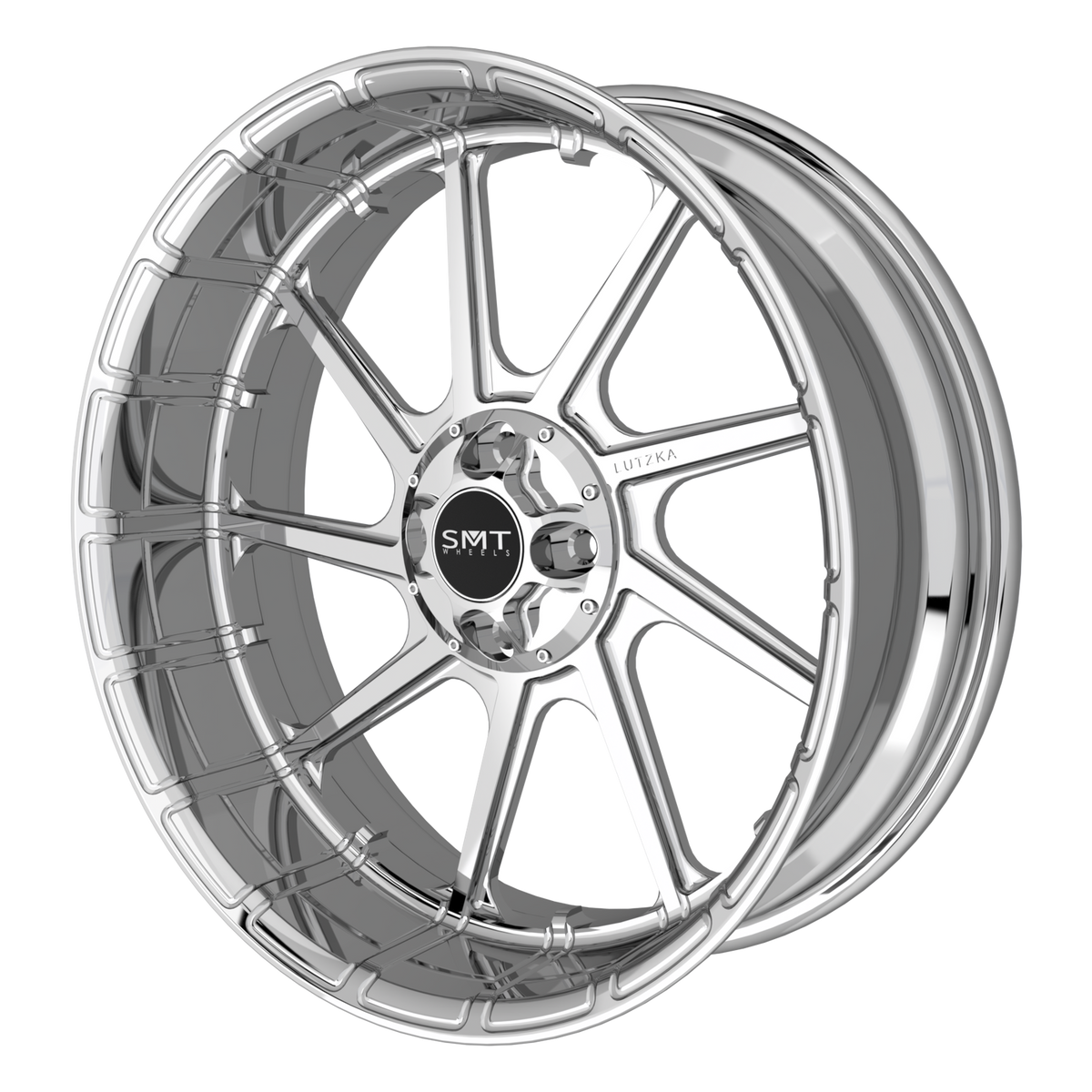 Lutzka Edition Harley Trike Chrome Wheels