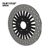 Magnum 11" Solid Rotor in Black