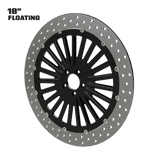 Magnum 18" Floating Rotor in Black