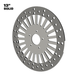 Magnum 13" Solid Rotor in Polished
