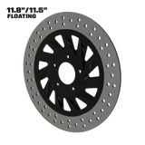 Maverick 11" floating rotor in black