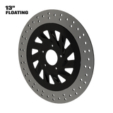 Maverick 13" floating rotor in black