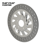 Maverick 11" floating rotor in polished