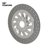 Maverick 13" floating rotor in polished