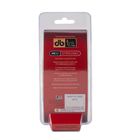DB Link ME12 : Maxkore E Series 12 ft. RCA Cable