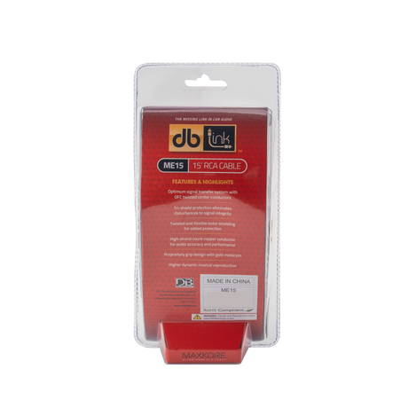 DB Link ME15 : Maxkore E Series 15 ft. RCA Cable
