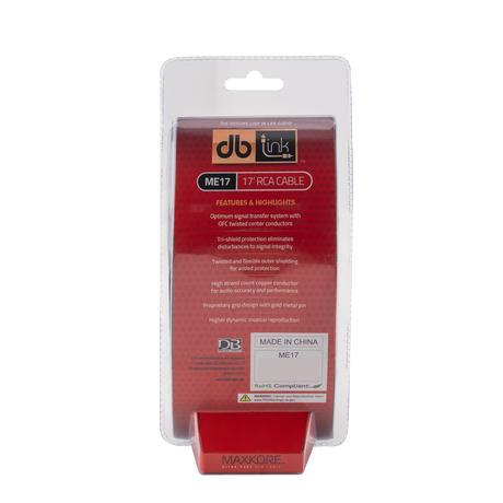 DB Link ME17 : Maxkore E Series 17 ft. RCA Cable