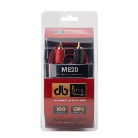 DB Link ME20 : Maxkore E Series 20 ft. RCA Cable