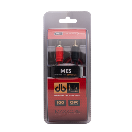 DB Link ME3 : Maxkore E Series 3 ft. RCA Cable