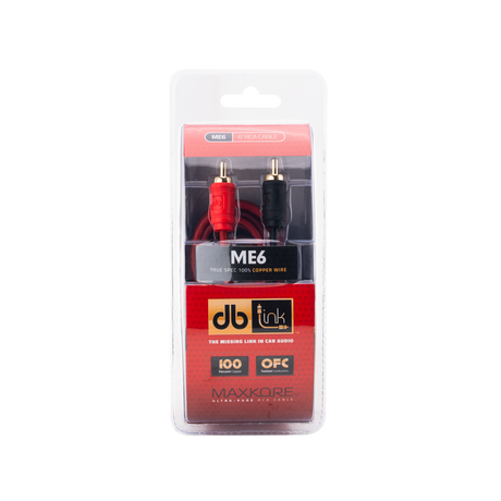 DB Link ME6 : Maxkore E Series 6ft RCA Cable