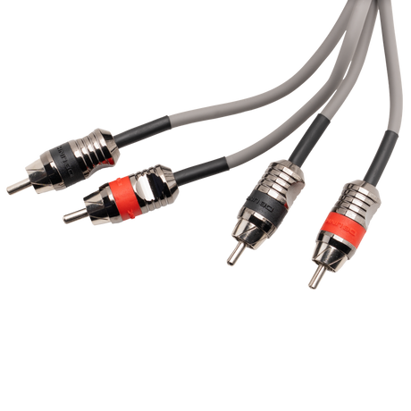 DB Link MK-PR12R : 12' Maxkore+ Premium Quad Shield, 100% OFC, TINNED Anti-Corrosive RCA