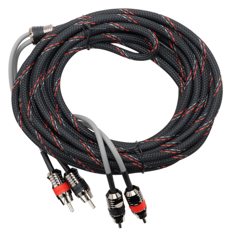 DB Link MK-PR17R : 17' Maxkore+ Premium Quad Shield, 100% OFC, TINNED Anti-Corrosive RCA