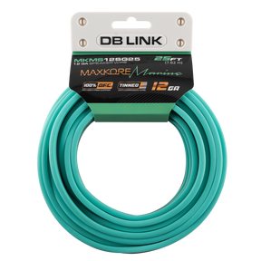 DB Link MKMS12SG25 : 12GA Green/Gray Speaker wire