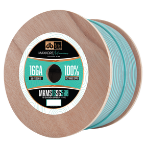 DB Link MKMS16SG500 : 500' 16 Ga Maxkore Marine Sea Green/Gray, 100% OFC, TINNED Anti-Corrosive Wire Roll