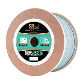 DB Link MKMS18SG500 : 500' 18Ga Maxkore Marine Sea Green/Gray, 100% OFC, TINNED Anti-Corrosive Wire Roll
